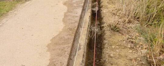 Vorher: Einfriedung Ravelsbach