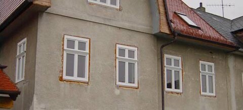 Vorher: Vollwärmeschutzfassade Eggenburg