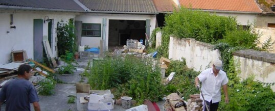 Vorher: Hofsanierung Ravelsbach