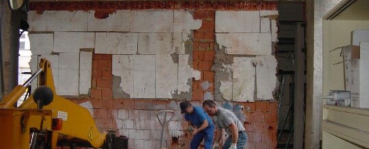 Vorher: I-Träger Hollabrunn