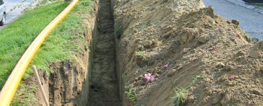 Gasleitung Stronsdorf