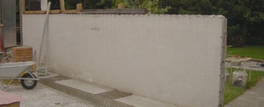 Vorher: Einfriedung Gaindorf