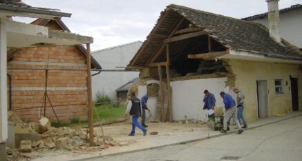Vorher: Zubau Minichhofen