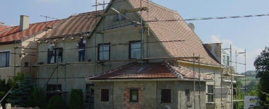 Vorher: Vollwärmeschutzfassade