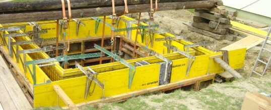 Vorher: Schalung Gaindorf