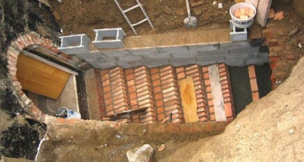 Nachher: Kellerstiege Haslach