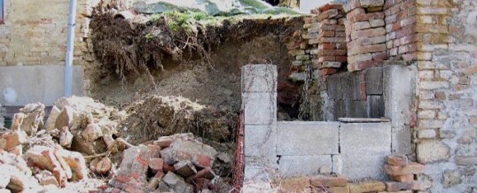 Vorher: Stützwand Goggendorf