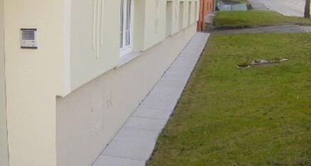 Nachher: Traufenpflaster Großweikersdorf