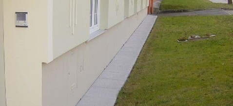 Nachher: Traufenpflaster Großweikersdorf