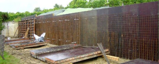 Nachher: Stützwand Niederrußbach