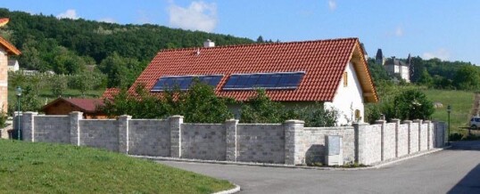 Nachher: Einfriedung Maissau