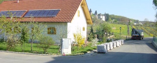 Vorher: Einfriedung Maissau