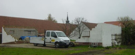 Vorher: Hallenbau Kleinmeiseldorf