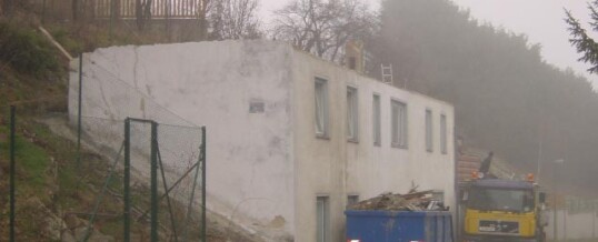 Vorher: Betonrost Eggenburg