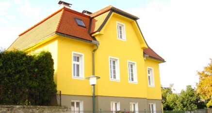 Nachher: Vollwärmeschutzfassade Eggenburg