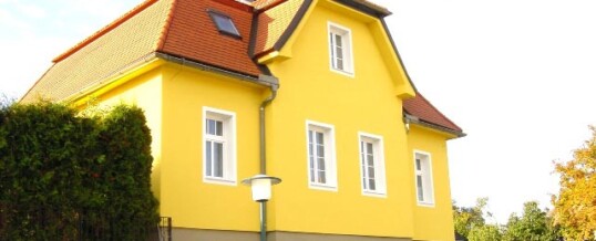 Nachher: Vollwärmeschutzfassade Eggenburg