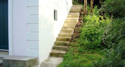 Nachher: Natursteinstiege Frauendorf