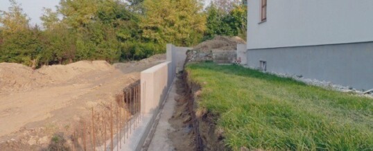 Nachher: Stützmauer Ravelsbach