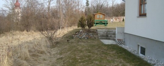 Vorher: Stützmauer Ravelsbach