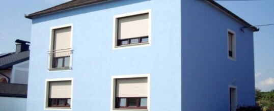 Nachher: Vollwärmeschutzfassade Gaindorf