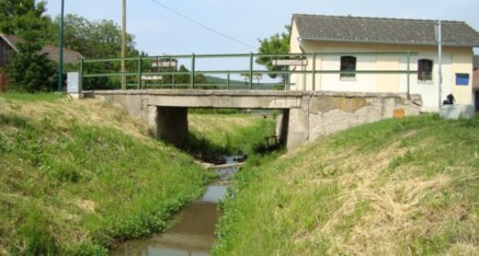 Vorher: Brückensanierung Zemling