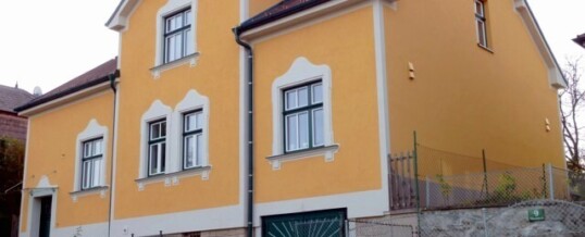 Nachher: Vollwärmeschutzfassade Eggenburg