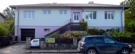 Nachher: Vollwärmeschutzfassade Ravelsbach