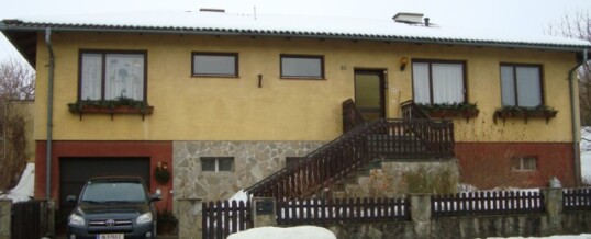 Vorher: Vollwärmeschutzfassade Ravelsbach