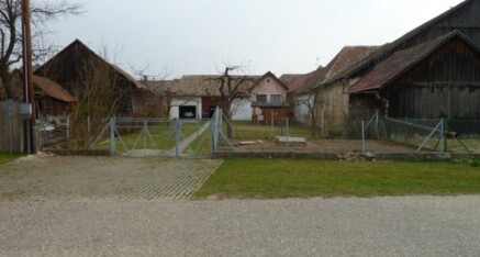 Vorher: Einfriedung Gaindorf