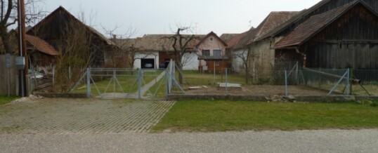 Vorher: Einfriedung Gaindorf
