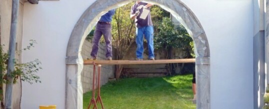 Nachher: Sanierung Torbogen Hohenwarth