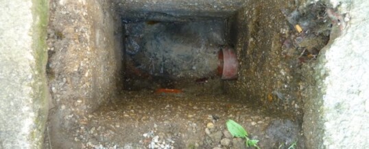 Vorher: Abwasserkanal Ziersdorf