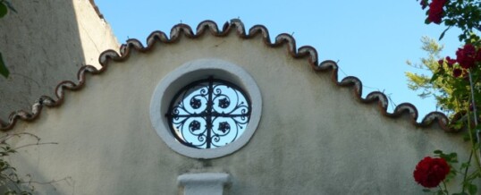 Vorher: Mauerabdeckung Maissau