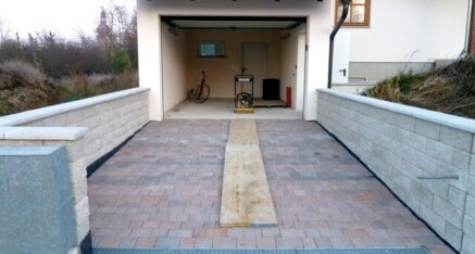 Nachher: Garage mit Zufahrt Ravelsbach