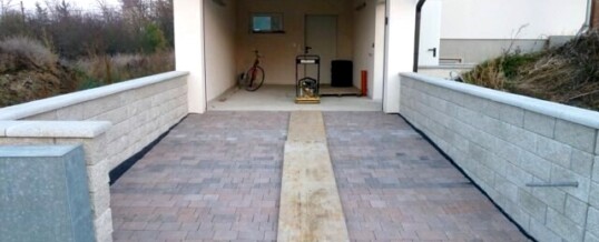 Nachher: Garage mit Zufahrt Ravelsbach