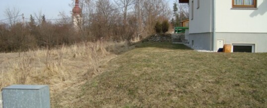 Vorher: Garage mit Zufahrt Ravelsbach