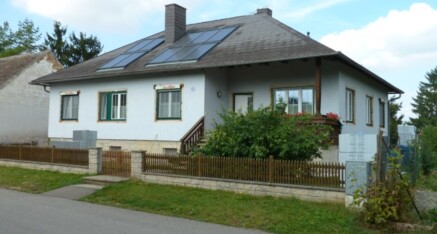 Vorher: Vollwärmeschutzfassade Gettsdorf