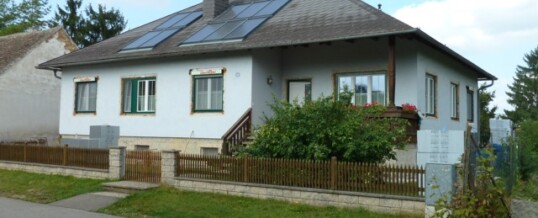 Vorher: Vollwärmeschutzfassade Gettsdorf