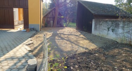 Vorher: Pflaster Rohrbach