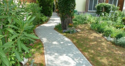 Nachher: Wegpflasterung Ziersdorf