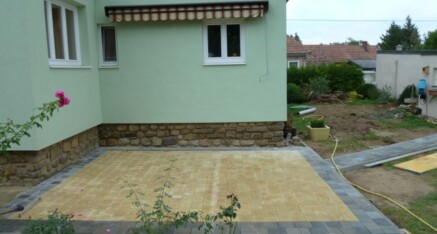 Nachher: Terrassenpflaster Ziersdorf