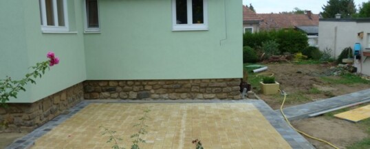 Nachher: Terrassenpflaster Ziersdorf
