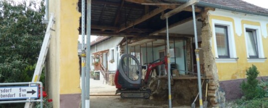 Vorher: Altbausanierung Ruppersthal