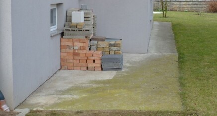 Vorher: Pflaster Ziersdorf