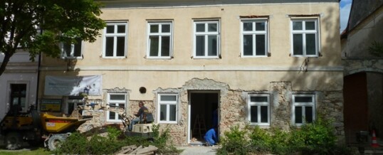 Vorher: Vollwärmeschutzfassade Ravelsbach