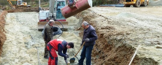 Erdwärmeverlegung Mühlbach