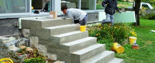 Außentreppe Unterthern