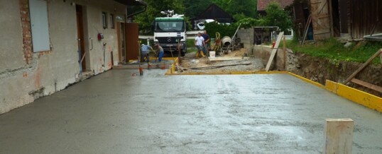 Fundamentplatte Oberdürnbach