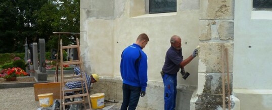 Außenputzsanierung Kirche Fahndorf