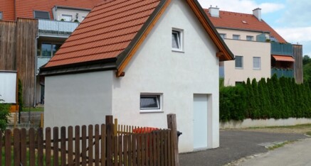 Nachher: Geräteschuppen Sitzendorf